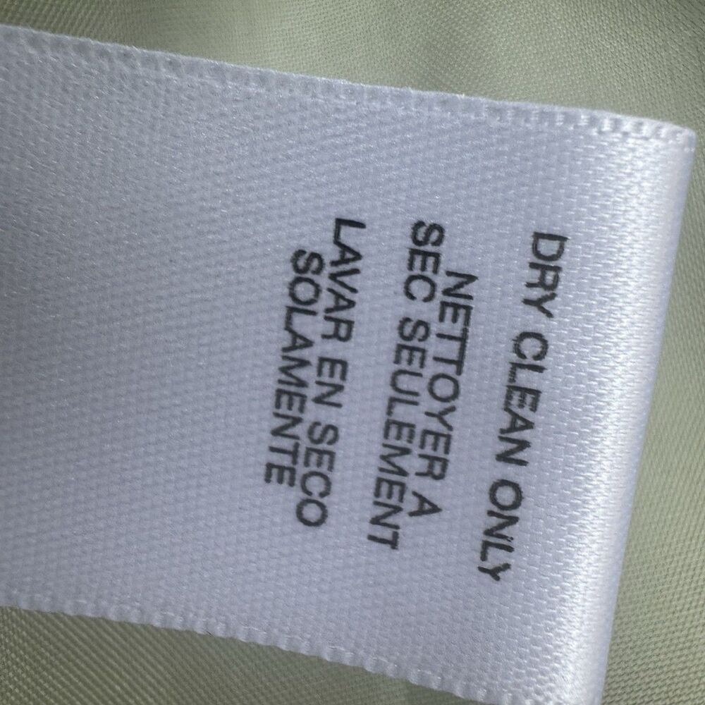 Michael Kors Cotton Blend Sz 14 Quiet Luxury Beige Blazer Coastal Grandma Chic - Picture 9 of 12